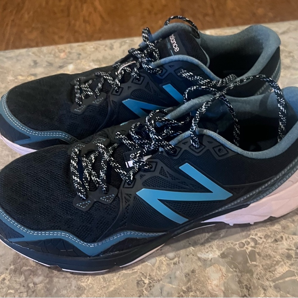 New Balance Black and Blue Women’s Running Shoes